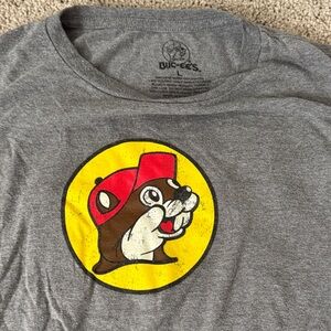 Buc-ee's Gray Short Sleeve Tee